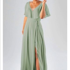Kennedy Blue Sage Bridesmaid Dress